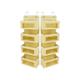 Four Grid Non-woven FabricPVC Wardrobe Hanging Storage Hanging Bag Door Storage Hanging Wall Mobile Phone Storage Bag Hanging Crib Underwear Hanging Storage Bag