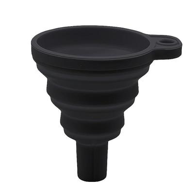 StarFire Portable Collapsible Car Silicone Funnel Long Neck Funnel Silicone Folding Funnel Small Funnel