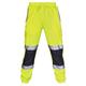 Men's Cargo Pants Cargo Trousers Tactical Pants Trousers Work Pants Elastic Waist Reflective Waterproof Casual fluorescent green Black