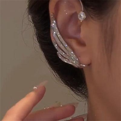 Women's Earrings Classic Precious Fashion Personalized Earrings Jewelry silver right / golden left / silver left For Wedding Party 1PC