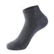 Men's 3 Pairs Crew Socks Low Cut Socks Black Light Grey Color Plain Casual Daily Basic Medium Summer Spring Fall Breathable