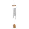 Wind Chimes with 6 Aluminum Tubes Wooden Wind Bell Memorial Wind Chimes Best Gift Chimes Decor for Garden Patio Outdoor Hanging Decor