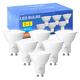 12pcs 6pcs 6W Spotlight Track LED Light Bulb 600lm GU10 20 LED Beads SMD 2835 60W Halogen Equivalent Warm Cold White 110-240V