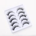 Eyelash Extensions 10 pcs Waterproof Fashionable Design Women Natural Cosplay Casual / Daily Fiber School Party Prom Full Strip Lashes Natural Long - Makeup Daily Makeup Halloween Makeup Party Makeup