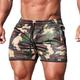 Men's Athletic Shorts 3 inch Shorts Workout Shorts Short Shorts Running Shorts Drawstring Elastic Waist Solid Color Camouflage Breathable Quick Dry Short Casual Fitness Running Casual / Sporty
