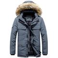 Men's Winter Polyester Thermal Warm Fleece Lining Windproof Breathable orange Cream Screen Color grey blue Vest