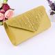 Women's Clutch Bags Polyester for Evening Bridal Wedding Party in Silver Black Gold