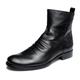 Men's Boots Chelsea Boots Chunky Boots Vintage Casual Daily Daily Wear PU Booties / Ankle Boots Zipper Slip-on Black Brown Fall Winter
