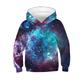 Kids Boys 3D Vertigo Hoodie Long Sleeve Optical Illusion Print Pocket Green Red Yellow Children Tops Fashion Hoodie