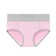 Women's High Waisted Cotton Underwear Soft Breathable Panties Stretch Briefs Regular Plus Size 1 Piece