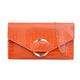 Women's Crossbody Bag Clutch Bags PU Leather Party / Evening Bridal Shower Wedding Party Chain Solid Color Black Orange Rose Red