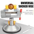 Universal Mini Suction Vise Clamp 360 Degrees Drill Press Vise Table Bench Vice With Suction Base For DIY Hobby Jewelry Watch Repairing Nuclear Sculpture Craft Carving Clip On Tool