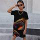 Boys 3D Graphic Animal Dragon T-shirt Shorts T-shirtSet Clothing Set Short Sleeve 3D prints Summer Spring Active Sports Fashion Polyester Kids 3-13 Years Outdoor Street Vacation Regular Fit