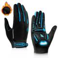 Winter Gloves Bike Gloves Cycling Gloves Touch Gloves Winter Full Finger Gloves Anti-Slip Touchscreen Thermal Warm Waterproof Sports Gloves Road Cycling Outdoor Exercise Cycling / Bike Fleece Black