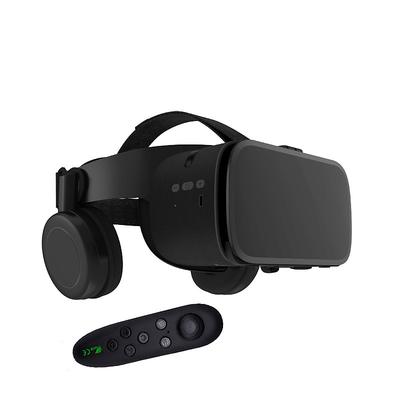 Newest Bobovr Z6 VR Glasses, Wireless Bluetooth Headset Goggles Smartphone Remote Virtual Reality 3D Cardboard Box 4.7- 6.2 inch, 3D VR Headset with Wireless Remote Control