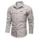 Men's Hiking Shirt / Button Down Shirts Fishing Shirt Tactical Military Shirt Long Sleeve Jacket Shirt Top Outdoor Breathable Quick Dry Lightweight Sweat wicking Summer Creamy-white ArmyGreen Army