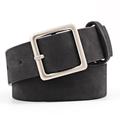 Women's Unisex PU Buckle Belt PU Leather Prong Buckle Plain Casual Classic Party Daily White Black Pink Red