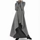 Women's Maxi Dress Winter Dress Sweat Dress Long Dress Maxi Dress Black Wine Army Green Long Sleeve Color Block Patchwork Fall Winter Autumn Turtleneck Stylish Fall Dress Loose Fit