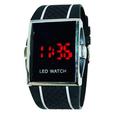 New Fashion Hot Personality Leisure Mens Womens Unisex White Black LED Digital Sports Wrist Watch