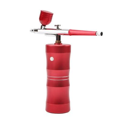 Airbrush Kit Mini Portable Handheld Compressor With Air Brush Spray Gun For Makeup Cake Decorating Model Coloring Manicure Tattoo Drawing Art