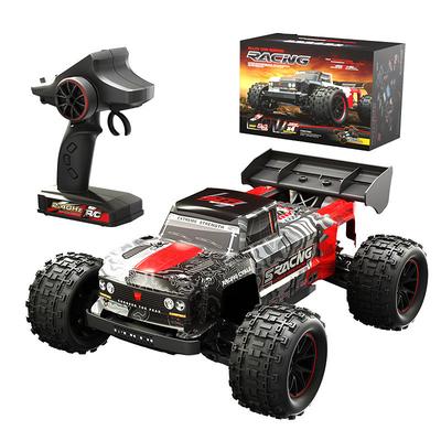 JJRC Q146 2.4G 4WD Remote Control Toy Car Large Electric Sports Four-wheel Drive High-speed Off-road Remote Control Rc Racing Big Foot Short Truck Model Car (Alloy)