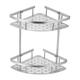 Shower Caddy Bathroom Corner Shower Rack 2/3 Layer Space Aluminum Bathroom Shelf Accessories Set Removable Rack Bathroom Shelf organizador