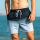 Men's Board Shorts Summer Shorts Beach Shorts Pool Summer Beach Swimming Soft Comfortable Pocket Drawstring Elastic Waist Gradient Short Gymnatics Casual Activewear Pink Red