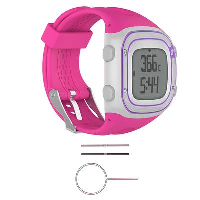 Watch Band for Garmin Forerunner 15 Forerunner 10 Silicone Replacement Strap Breathable Business Band Wristband