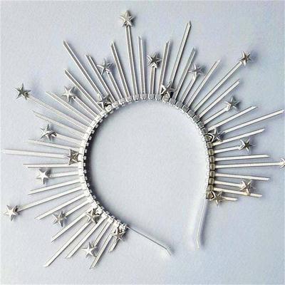 Goddess Crown Zipper Hair Hoop Carnival Headwear