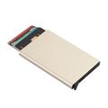 Aluminum Card Holder ID RFID Credit Card Holder Automatic Pop-up Bank Card Box Smart Quick Release Women Wallet Mini Car Package