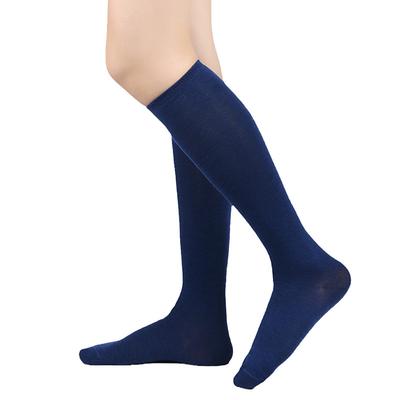 Knee High Socks Women's Flat Knit Knee Socks-Soft Breathable Cotton Blend-Stay-Up Fit
