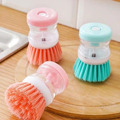 1pc Kitchen Multi-Functional Hydraulic Pot Washing Brush for Restaurant Get Spotless Dishes In Seconds! for Hotels Restaurant Kitchen