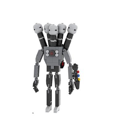 Skibidi Toilet Super Titan Sound Man Building SetCreative Cute Building Blocks Children KitsGifts for Kids(415pcs) for Christmas Gifts