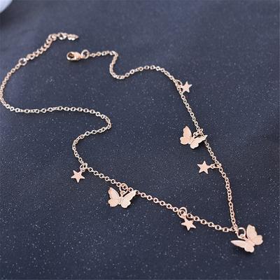 Women's necklace Fashion Outdoor Butterfly Necklaces