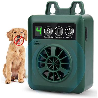 Pet Dog Ultrasonic Bark Control Device Upgraded Rechargeable Digital Bark Control Outdoor Anti Barking Dog Bark Control Sonic Bark Deterrents Silencer Stop Barking