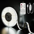 USB COB LED Strip Lights 5V 1-3m Dimmable 300led / m CRI85 with RF Remote Controller TV backlight Flexible Tape Lamp Under the Cabinet for DIY Lighting in Bedrooms Kitchens and Homes