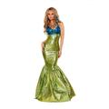 The Little Mermaid Mermaid Dress Cosplay Costume Outfits Masquerade Fancy Costume Adults' Women's Mermaid and Trumpet Gown Slip Cosplay Costume Halloween Halloween Halloween Masquerade Mardi Gras