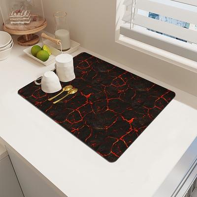 Table Mat Draining Mat Bar Heat iInsulation Non-slip Mat Household Kitchen Utensils Drying Mat
