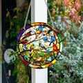 1pc Bird Wall Hanging Suncatcher for Home and Garden Decor - Perfect for Home Decor