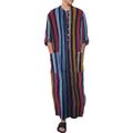 Men's Robe Thobe / Jubba Religious Saudi Arabic Arabian Muslim Ramadan Adults Leotard / Onesie