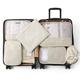 7pcs Travel Storage Bag Set, Luggage Sorting Bag Travel Clothing Storage Bag, Large Capacity Travel Suitcase Storage Clothes Storage Bag