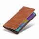 Phone Case For Samsung Galaxy S24 S20 Plus S20 Ultra S20 Full Body Case Leather Wallet Case with Stand Holder Flip Wallet Solid Colored Genuine Leather TPU