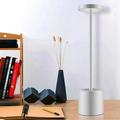 Cordless Table Lamp Rechargeable Battery Powered LED Desk Lamp 3-Levels Brightness Stepless dimming Outdoor Table Light for Restaurant/Home/Patio