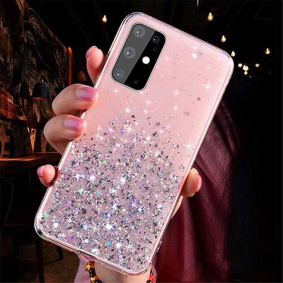 Phone Case For Samsung Galaxy S24 S23 S22 S21 S20 Plus Ultra A73 A53 A33 A72 A52 A42 Note 20 10 S25 Ultra Back Cover Glitter Shine Glitter Shine TPU