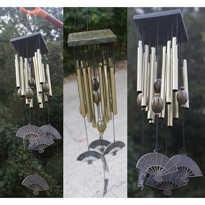 1pc Hang Large Charm Tube Bell Wind Chime Outdoor Yard Garden Home Decoration, Yard Art Decor