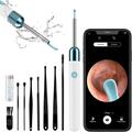 Wireless Visual Silicone Ear Spoon Endoscope Earpick HD Camera Ear Wax Remover Luminous Otoscope Ear Cleaning Tool