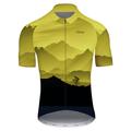21Grams Men's Cycling Jersey Short Sleeve Bike Jersey 3 Rear Pockets Reflective Strips Gradient Top Summer Bike wear Mountain Bike Shirt Sports Cycling Clothing Breathable Quick Dry Moisture Wicking