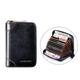 Cow Leather Multi Function ID Credit Card Holder Money Bag Coin Purse 12/20 Cards Rfid Protection Wallets Vintage Thin Short