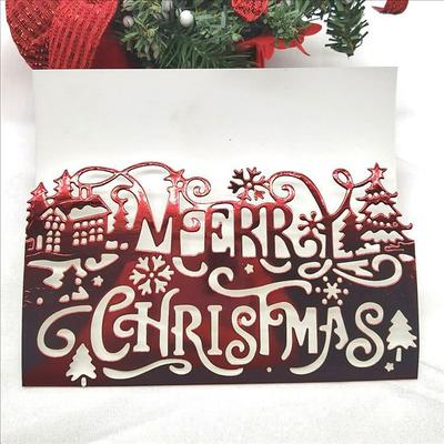 1pc Christmas Deer Metal Cutting Dies For Card Making Happy New Year Decoration Embossing Stencils Die Cuts DIY Scrapbooking Supplies
