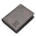 1pc Captain Cow Leather Large-capacity Men's Wallet Driver's License Leather Wallet Multi-card Place Thickened Fashion Brand Wallet